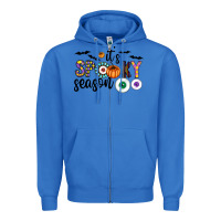 True Royal spooky Zipper Hoodie - CowhideDigitalArt
