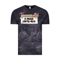 Cloud Black proud ally Vintage Tee - MaliasSmallBusiness