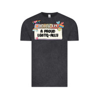 Vintage Black proud ally Vintage Tee - MaliasSmallBusiness