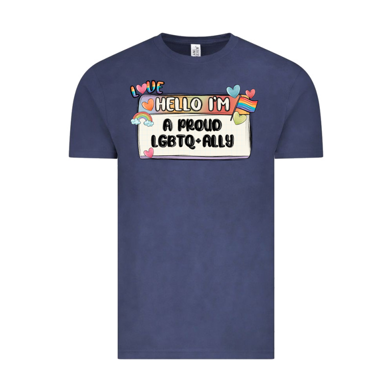 Proud Ally Vintage Tee by MaliasSmallBusiness | Teevron