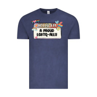 Vintage Denim proud ally Vintage Tee - MaliasSmallBusiness