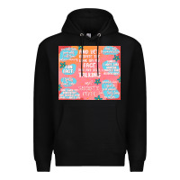 Black sarcastic quotes Premium Hoodie - MaliasSmallBusiness