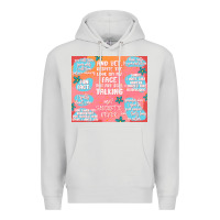 Dove Grey sarcastic quotes Premium Hoodie - MaliasSmallBusiness