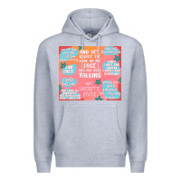 Heather Grey sarcastic quotes Premium Hoodie - MaliasSmallBusiness