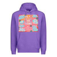 Purple sarcastic quotes Premium Hoodie - MaliasSmallBusiness