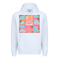 White sarcastic quotes Premium Hoodie - MaliasSmallBusiness