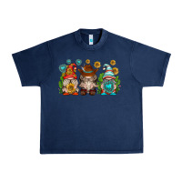 Navy western gnomies Urban Heavy Tee - texasbilliewilder