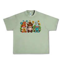 Oil Green western gnomies Urban Heavy Tee - texasbilliewilder