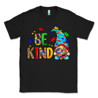 Black be kind autism gnome Classic Tee - Zillion Design Studio