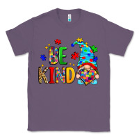 Lavender be kind autism gnome Classic Tee - Zillion Design Studio