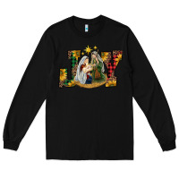 Black joy holy family Long Sleeve Tee - RanaPortraitStore