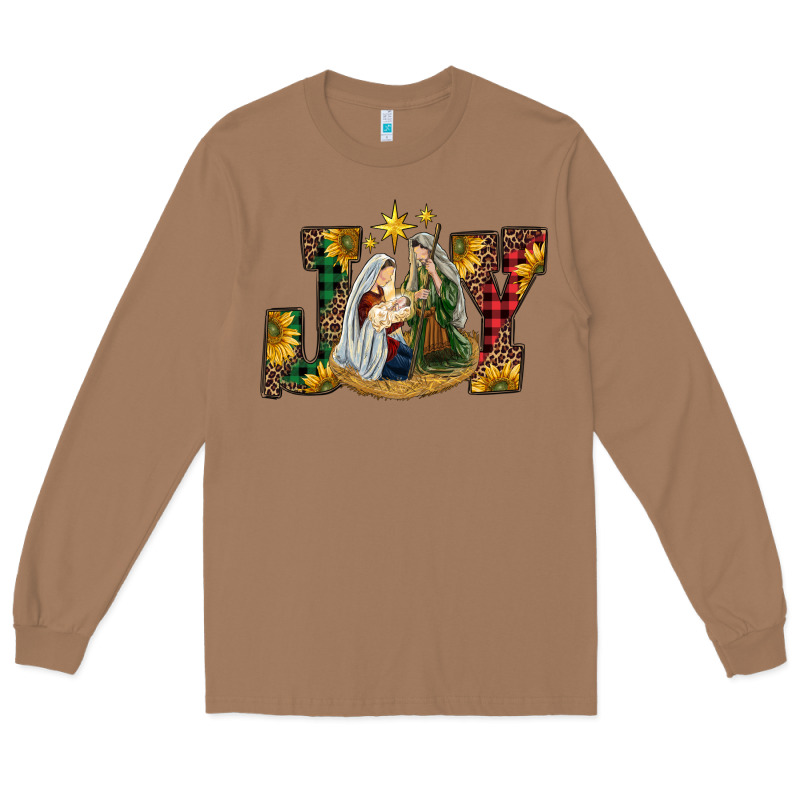 Joy Holy Family Long Sleeve Tee by RanaPortraitStore | Teevron