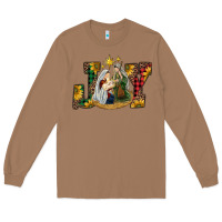 Toasted Coconut joy holy family Long Sleeve Tee - RanaPortraitStore