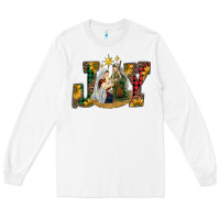White joy holy family Long Sleeve Tee - RanaPortraitStore