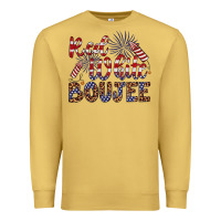Antique Gold red white boujee Premium Sweatshirt - Artiststas