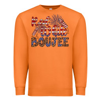 Carrot red white boujee Premium Sweatshirt - Artiststas