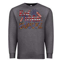 Charcoal Heather red white boujee Premium Sweatshirt - Artiststas