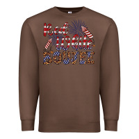 Chestnut red white boujee Premium Sweatshirt - Artiststas