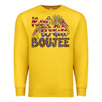 Lemon red white boujee Premium Sweatshirt - Artiststas