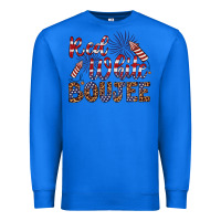 True Royal red white boujee Premium Sweatshirt - Artiststas