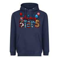 Navy oh my stars 4th of july Heavyweight Hoodie - Jasminsmagicworld