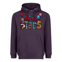 Plum oh my stars 4th of july Heavyweight Hoodie - Jasminsmagicworld
