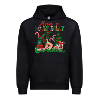 Black have a holly dolly christmas Urban Hoodie - MaliasSmallBusiness