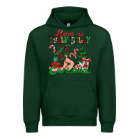 Forest Green have a holly dolly christmas Urban Hoodie - MaliasSmallBusiness