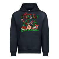 Navy have a holly dolly christmas Urban Hoodie - MaliasSmallBusiness
