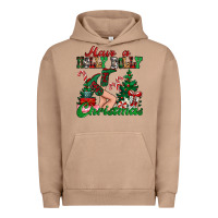 Pigment Burro have a holly dolly christmas Urban Hoodie - MaliasSmallBusiness
