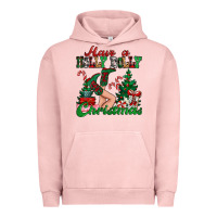 Pigment Salmon have a holly dolly christmas Urban Hoodie - MaliasSmallBusiness