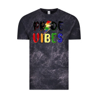 Cloud Black pride vibes Vintage Tee - MaliasSmallBusiness