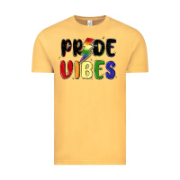 Vintage Mustard pride vibes Vintage Tee - MaliasSmallBusiness