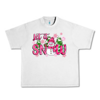 Lunar Rock pink christmas let it snow Urban Heavy Tee - Zillion Design Studio