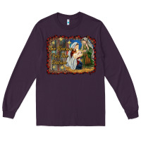 Plum jesus is the reason for the season Long Sleeve Tee - RanaPortraitStore