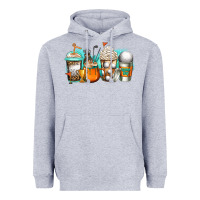 Heather Grey golf coffee cups Heavyweight Hoodie - Jasminsmagicworld
