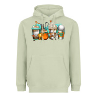 Matcha golf coffee cups Heavyweight Hoodie - Jasminsmagicworld