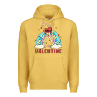 Antique Gold sorry girls mommy is valentine Premium Hoodie - MaliasSmallBusiness