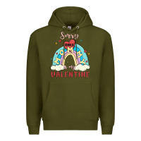 Army Green sorry girls mommy is valentine Premium Hoodie - MaliasSmallBusiness