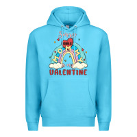 Ocean Blue sorry girls mommy is valentine Premium Hoodie - MaliasSmallBusiness