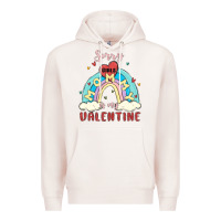 Pale Pink sorry girls mommy is valentine Premium Hoodie - MaliasSmallBusiness