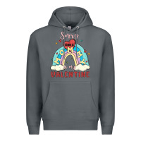 Rock sorry girls mommy is valentine Premium Hoodie - MaliasSmallBusiness