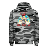 Slate Camo sorry girls mommy is valentine Premium Hoodie - MaliasSmallBusiness
