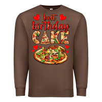 Chestnut best birthday cake pizza Premium Sweatshirt - AdoDesignShop