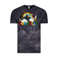 Cloud Black bee yourself Vintage Tee - MaliasSmallBusiness