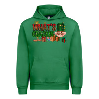 Emerald What's crackin Christmas Urban Hoodie - NancyCooperArtShop
