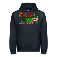Navy What's crackin Christmas Urban Hoodie - NancyCooperArtShop