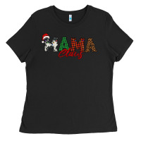 Black mama claus Ladies Tee - BarkalooDesign