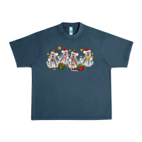 Midnight Navy pantasmas ghost christmas Urban Heavy Tee - Zillion Design Studio