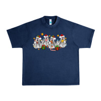 Navy pantasmas ghost christmas Urban Heavy Tee - Zillion Design Studio